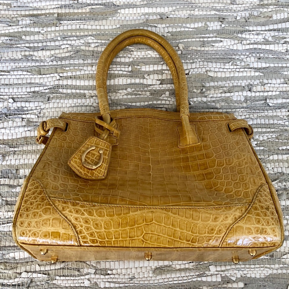 CeCe Cord croc handbag